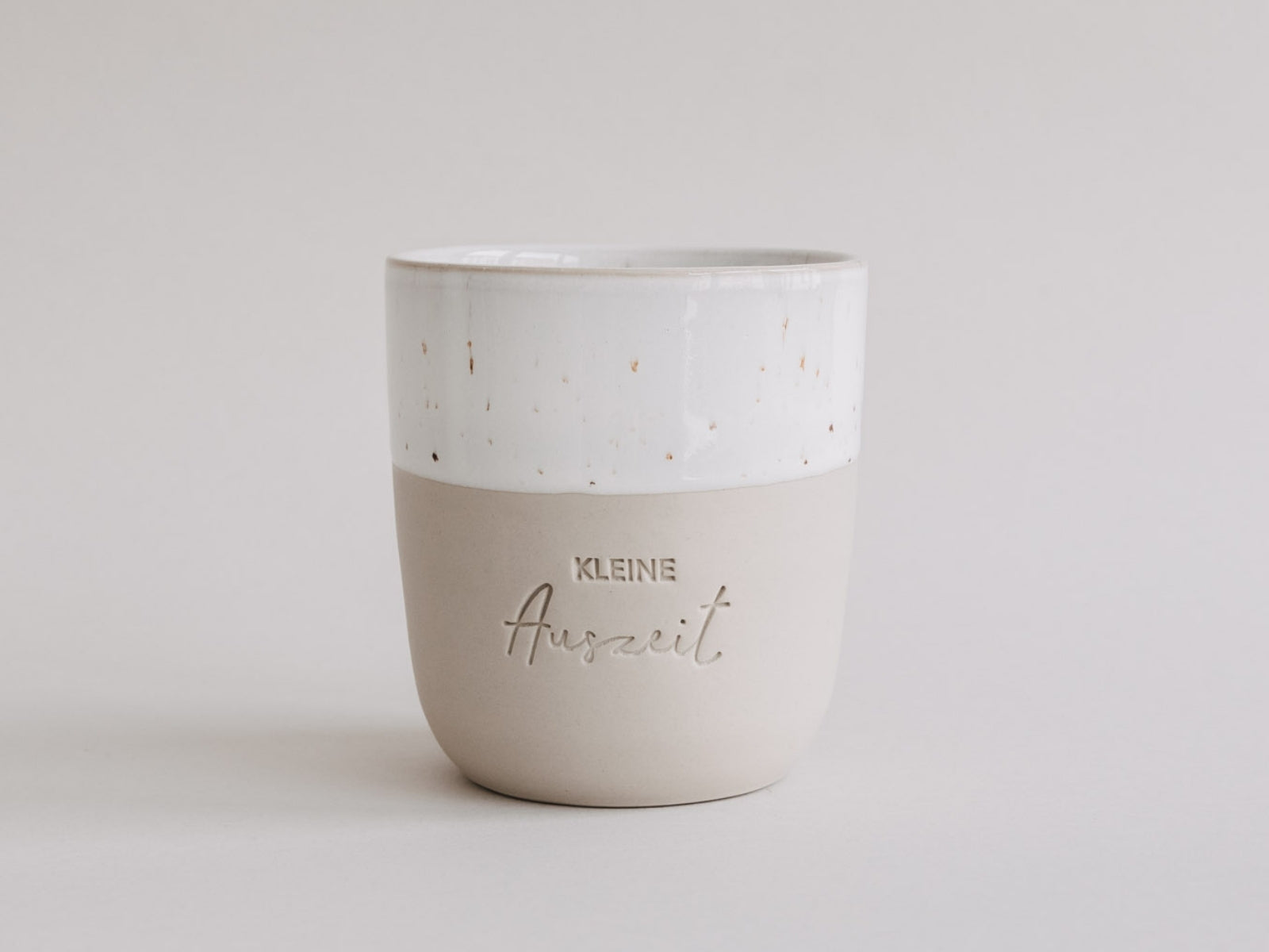 Eulenschnitt Becher Kleine Auszeit beige 0,32l - Produktbild 5