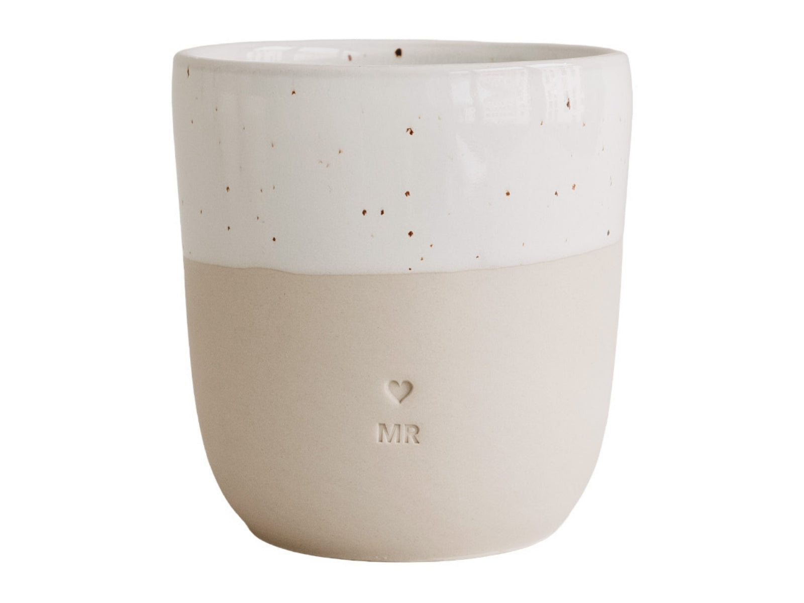 Eulenschnitt Becher Mr beige 0,32l