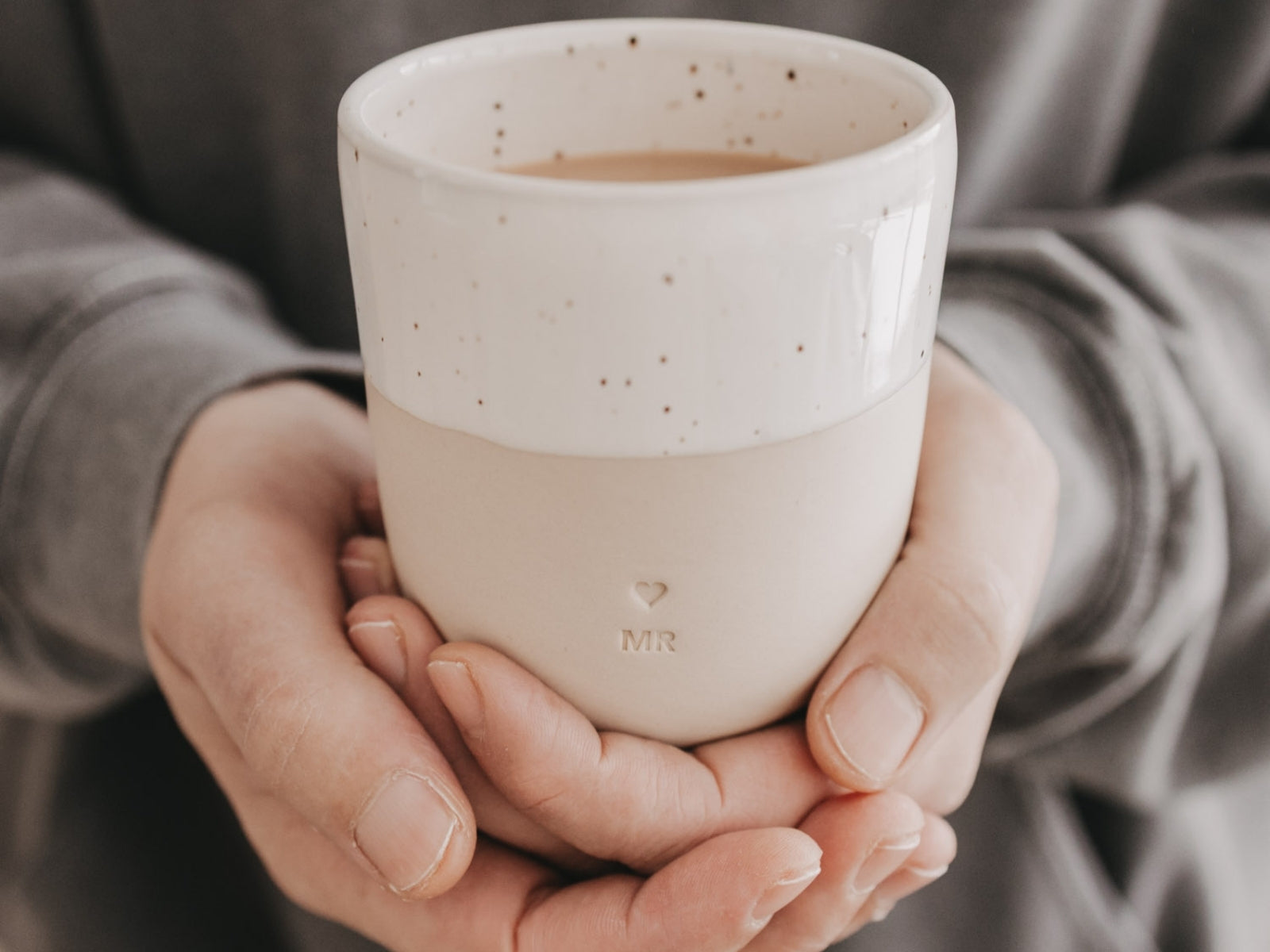 Eulenschnitt Becher Mr beige 0,32l - Produktbild 4