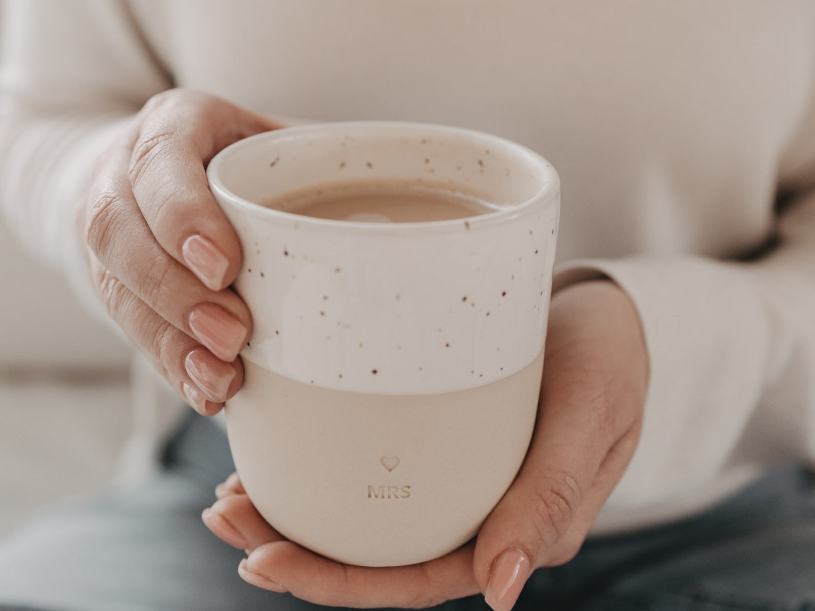 Eulenschnitt Becher Mrs beige 0,32l - Produktbild 8