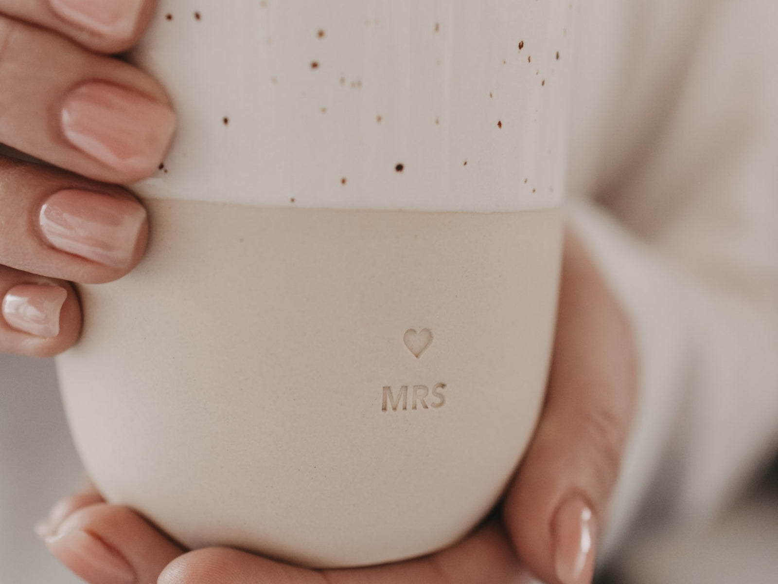 Eulenschnitt Becher Mrs beige 0,32l - Produktbild 2