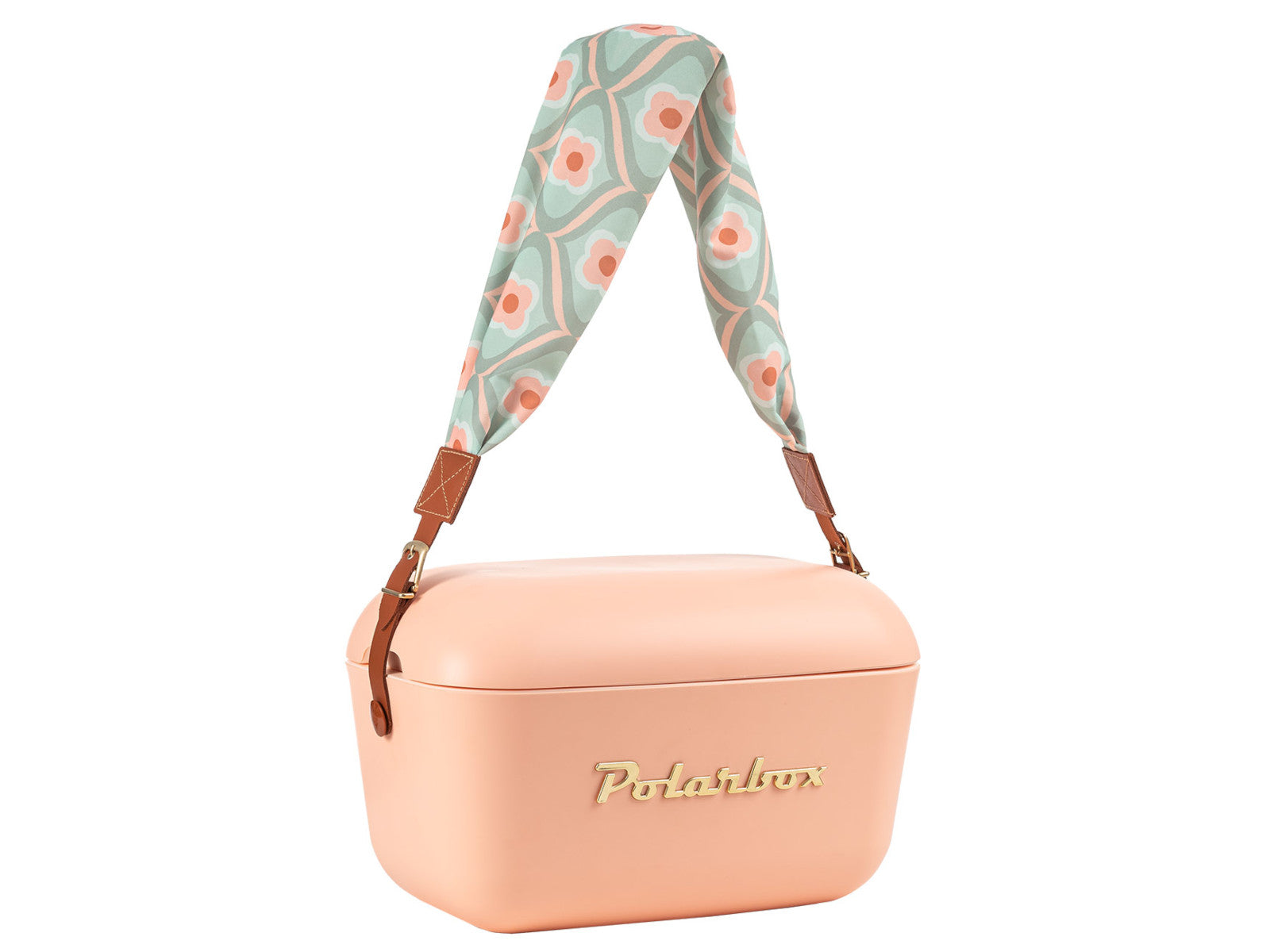 Polarbox Prinkstyle Strap Waves Gold Brown 91cm Freisteller 2