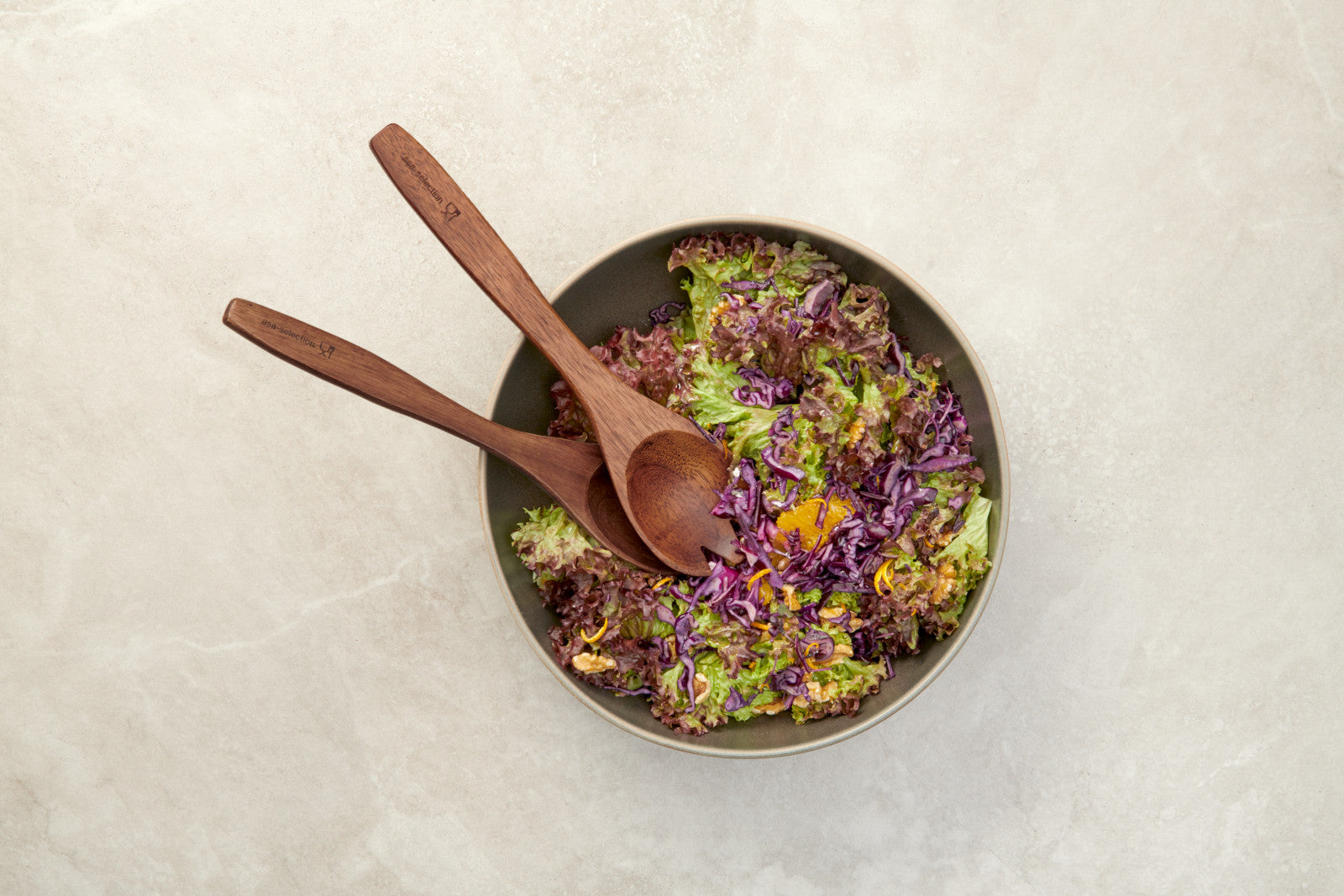 ASA  27273081 Saisons Salatschale beluga 29,5 cm