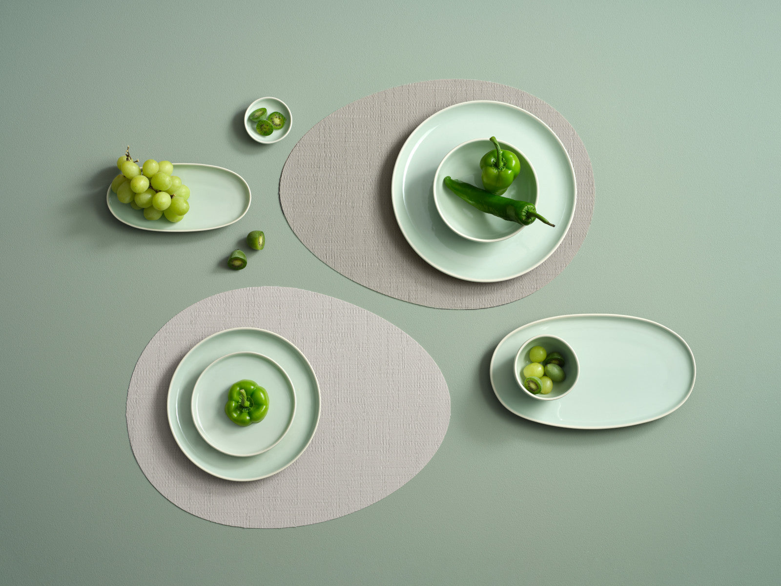 ASA semana Aperitifteller oval herb 20x10x2,2cm Lifestyle 8