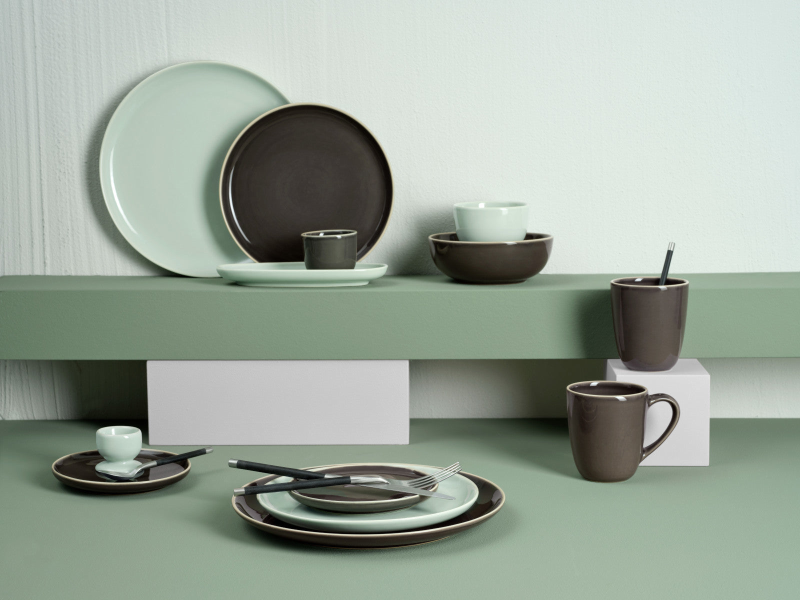 ASA semana Aperitifteller oval herb 20x10x2,2cm Lifestyle 7