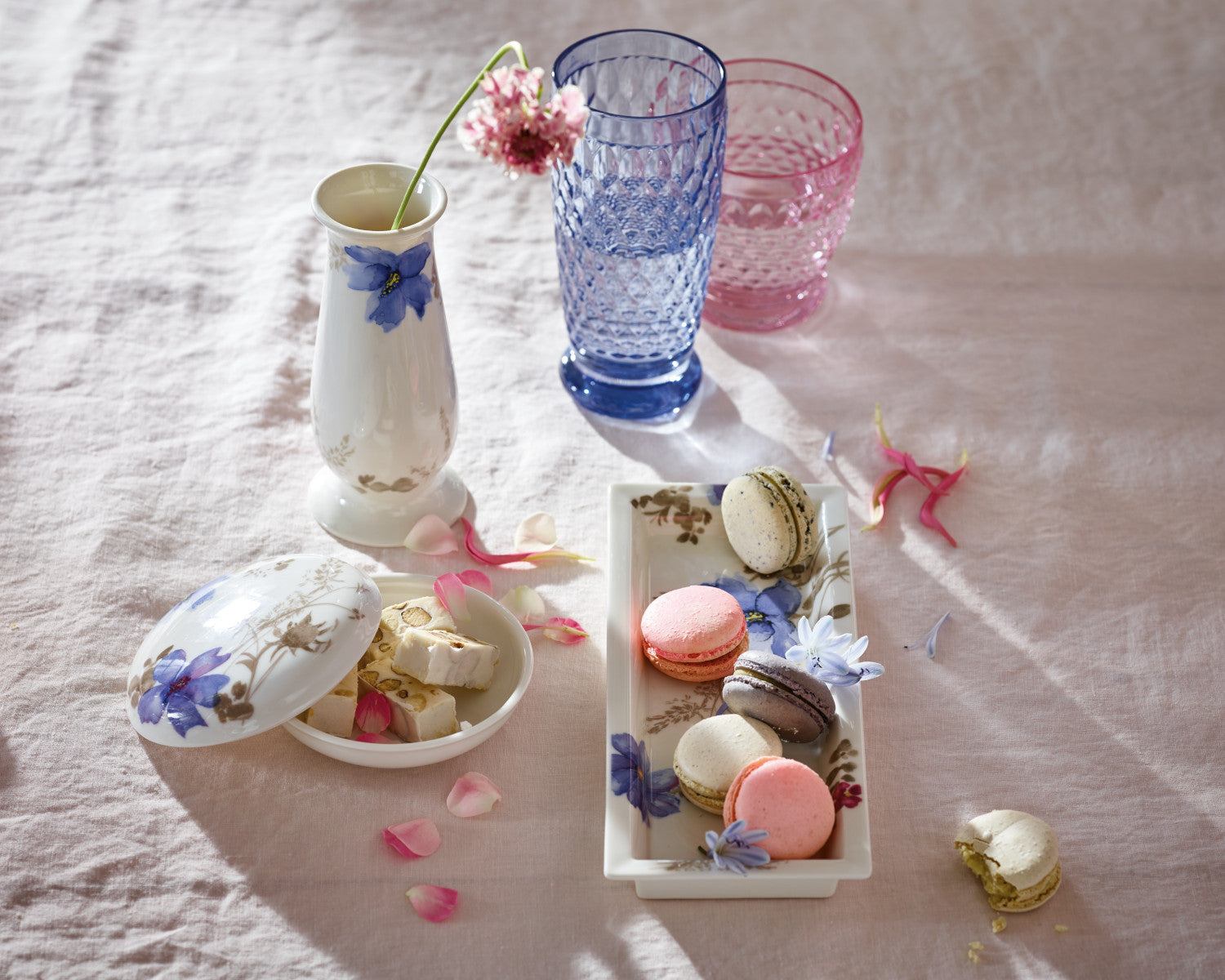 Villeroy & Boch Boston coloured Longdrink blue 0,4 l Lifestyle 1