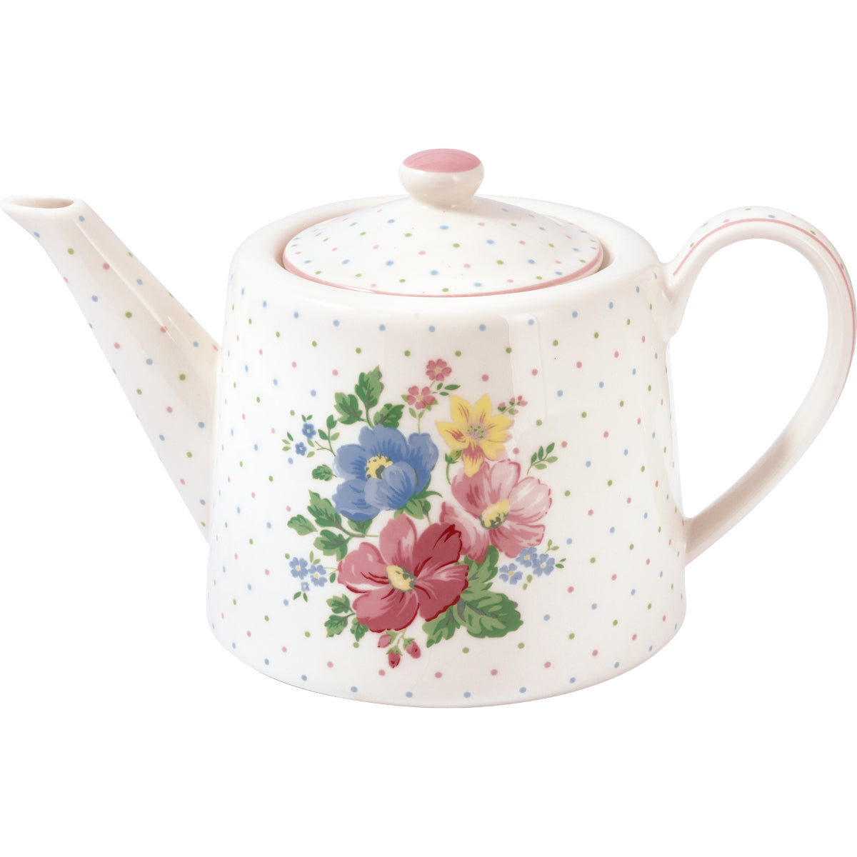 Greengate Josefina Teekanne white 1l