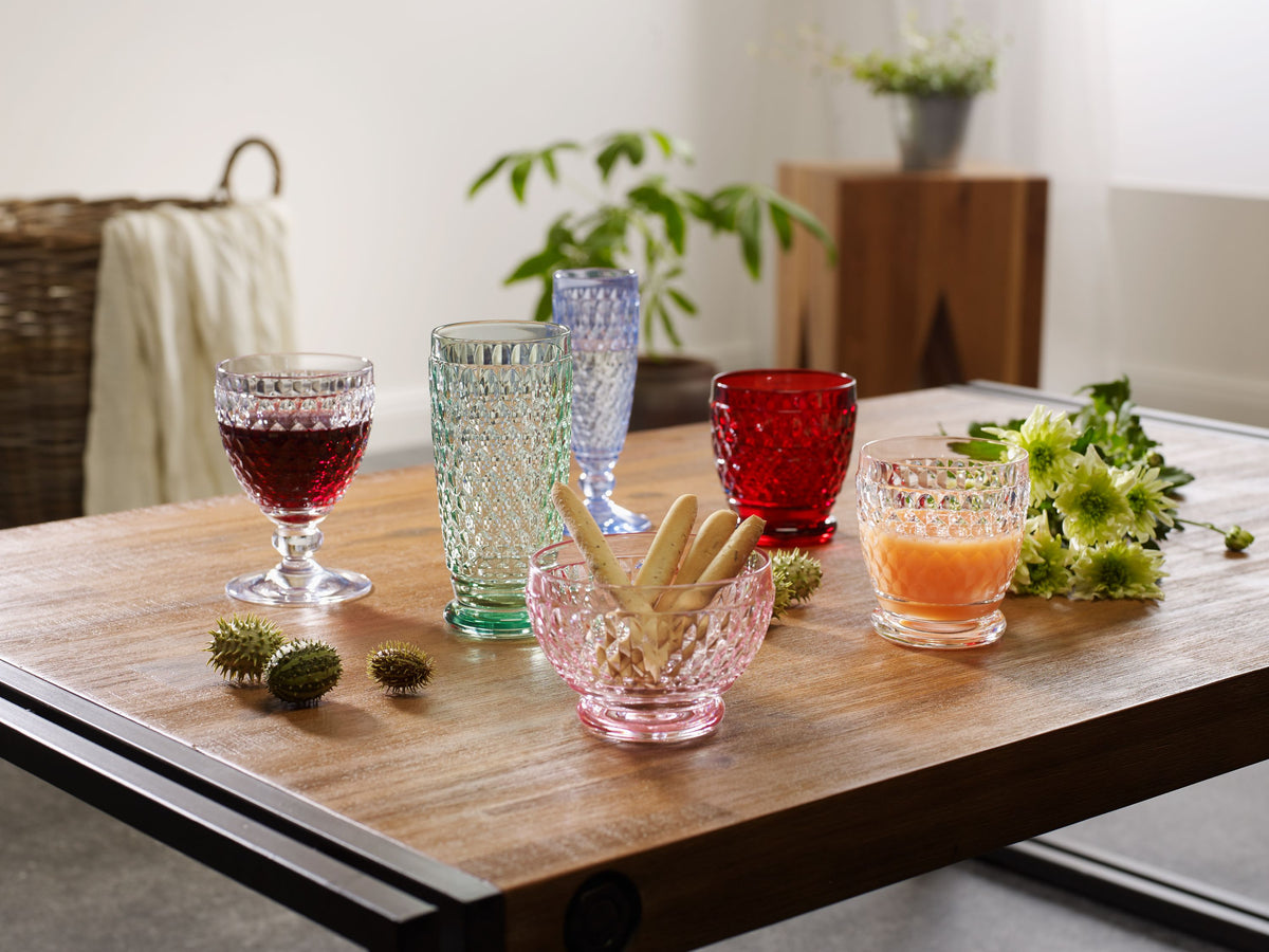 Villeroy & Boch Boston coloured Sektglas red 0,15 l – Tischideen & Ambiente