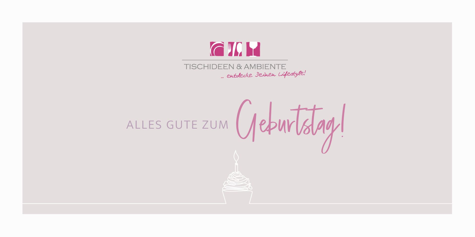 Tischideen & Ambiente Gutschein