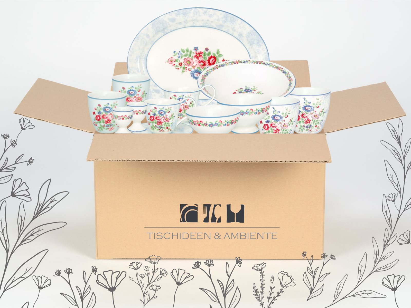 Greengate Geschenkbox Ailis 12tlg