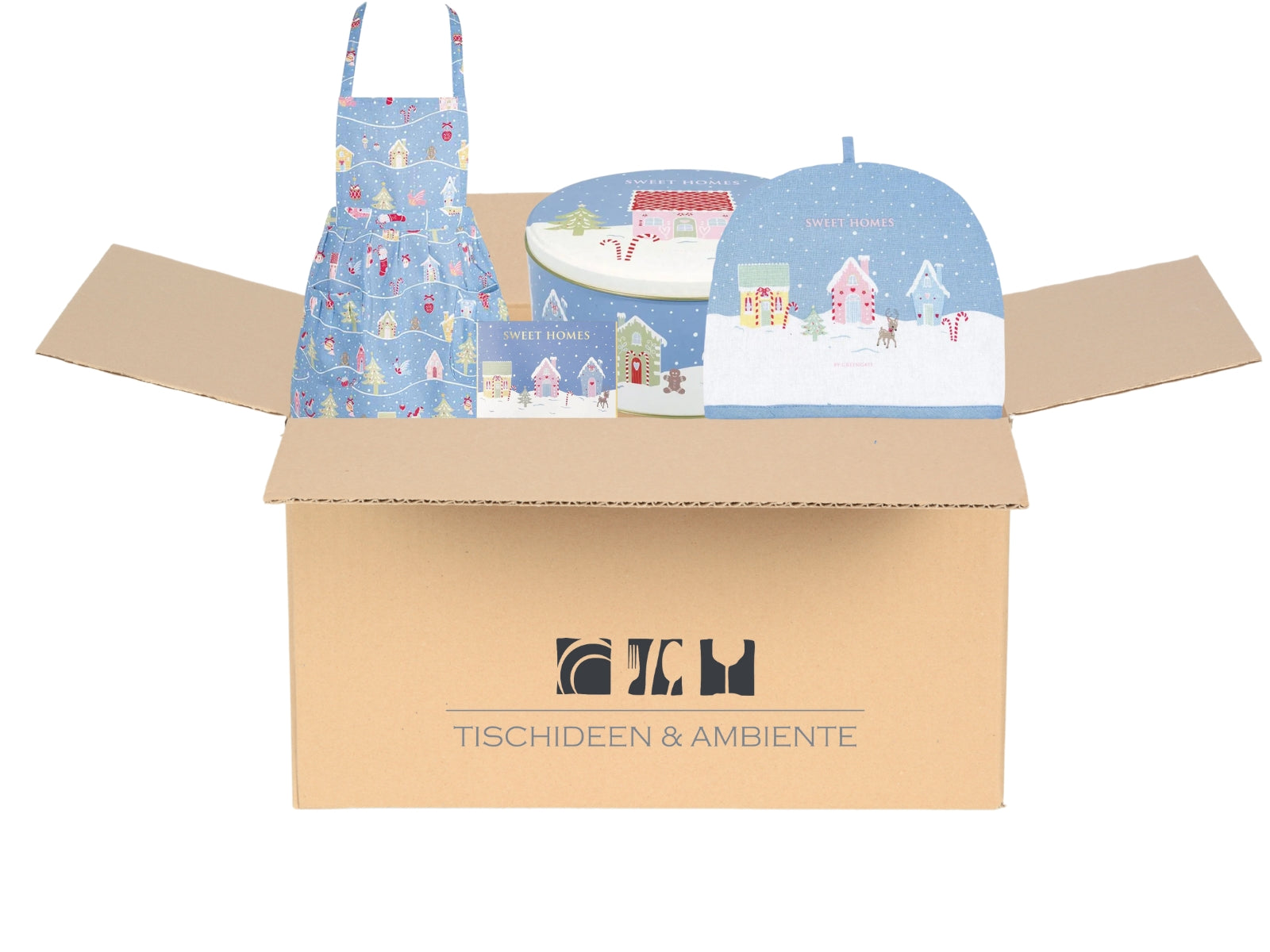 Greengate Geschenkbox Laura Christmas 4tlg Freisteller