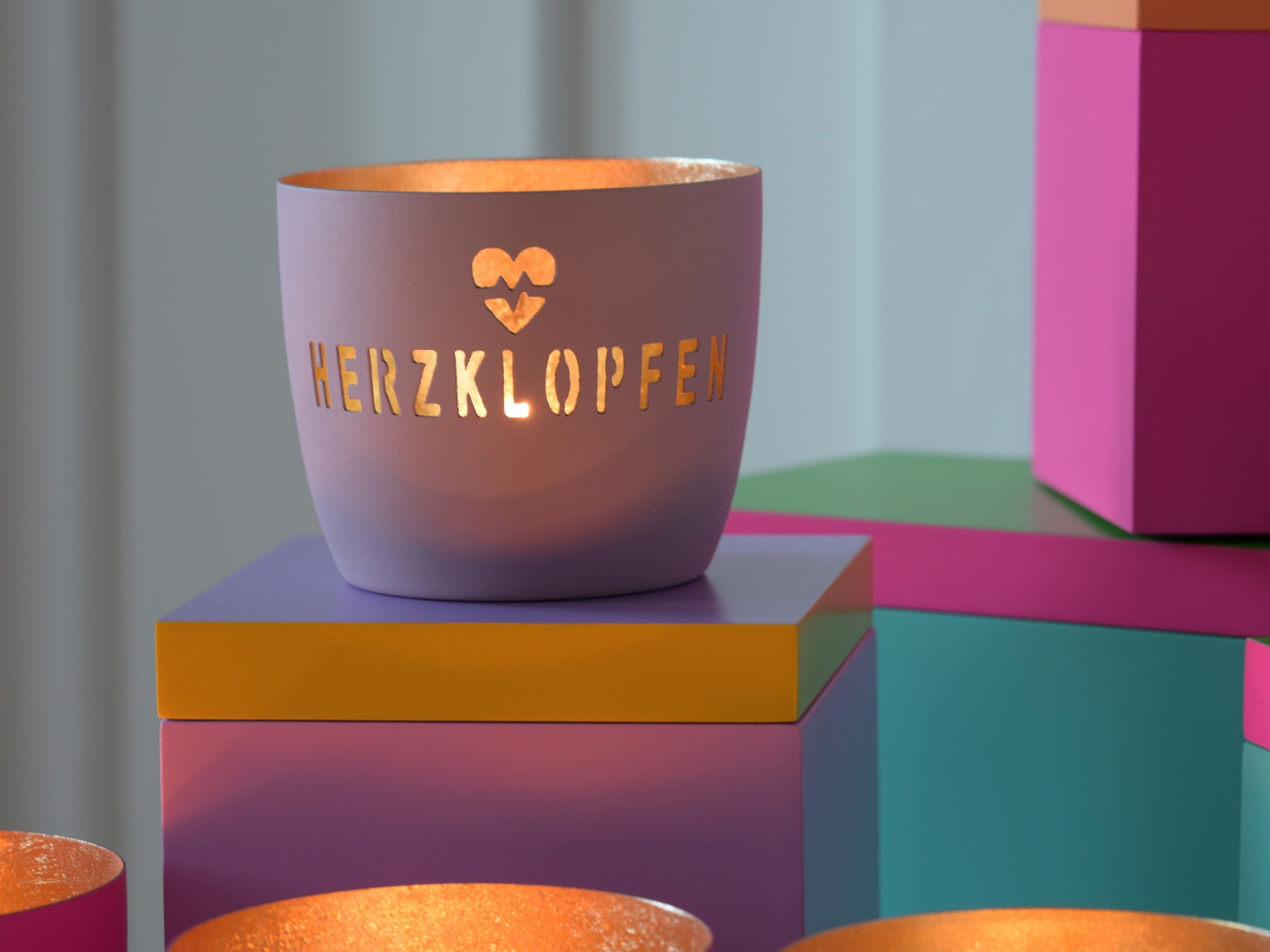 Geschenkbox Valentinstag pink 6tlg - Herzklopfen Lifestyle 2