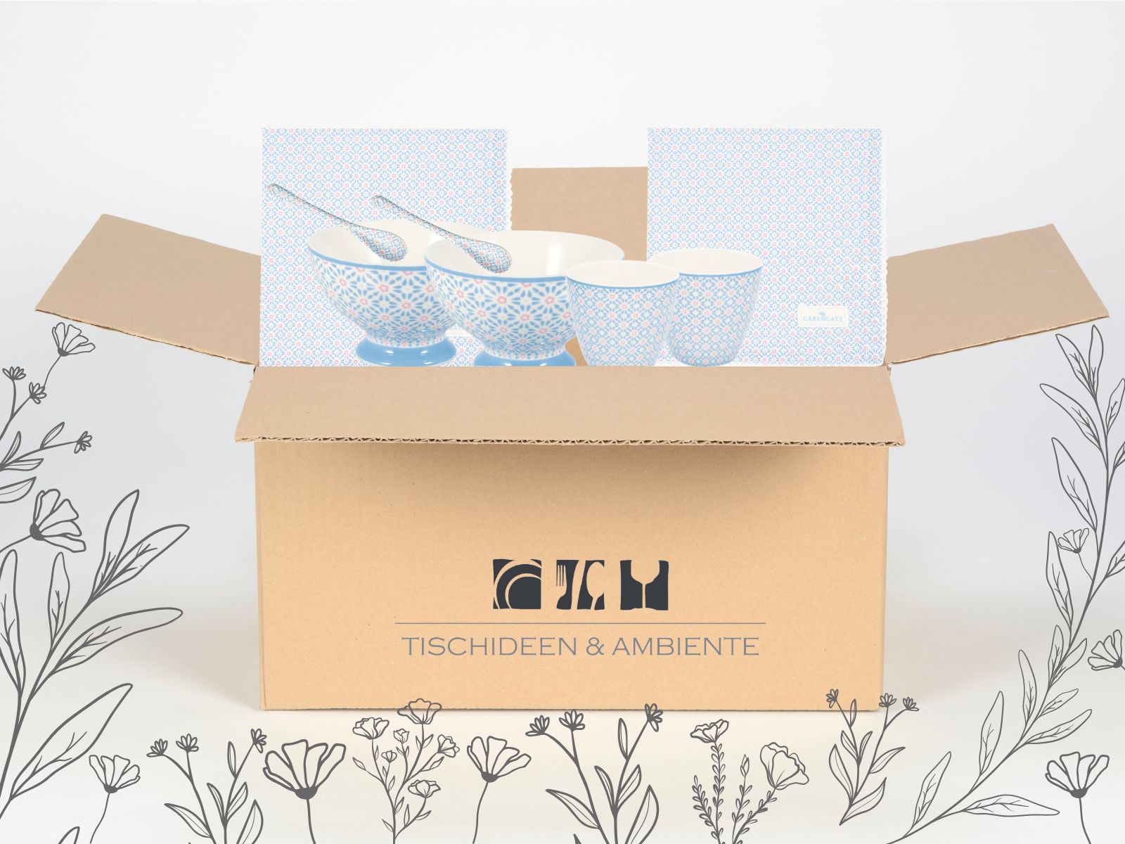 4262532590701 Greengate Geschenkbox Suzette 8tlg