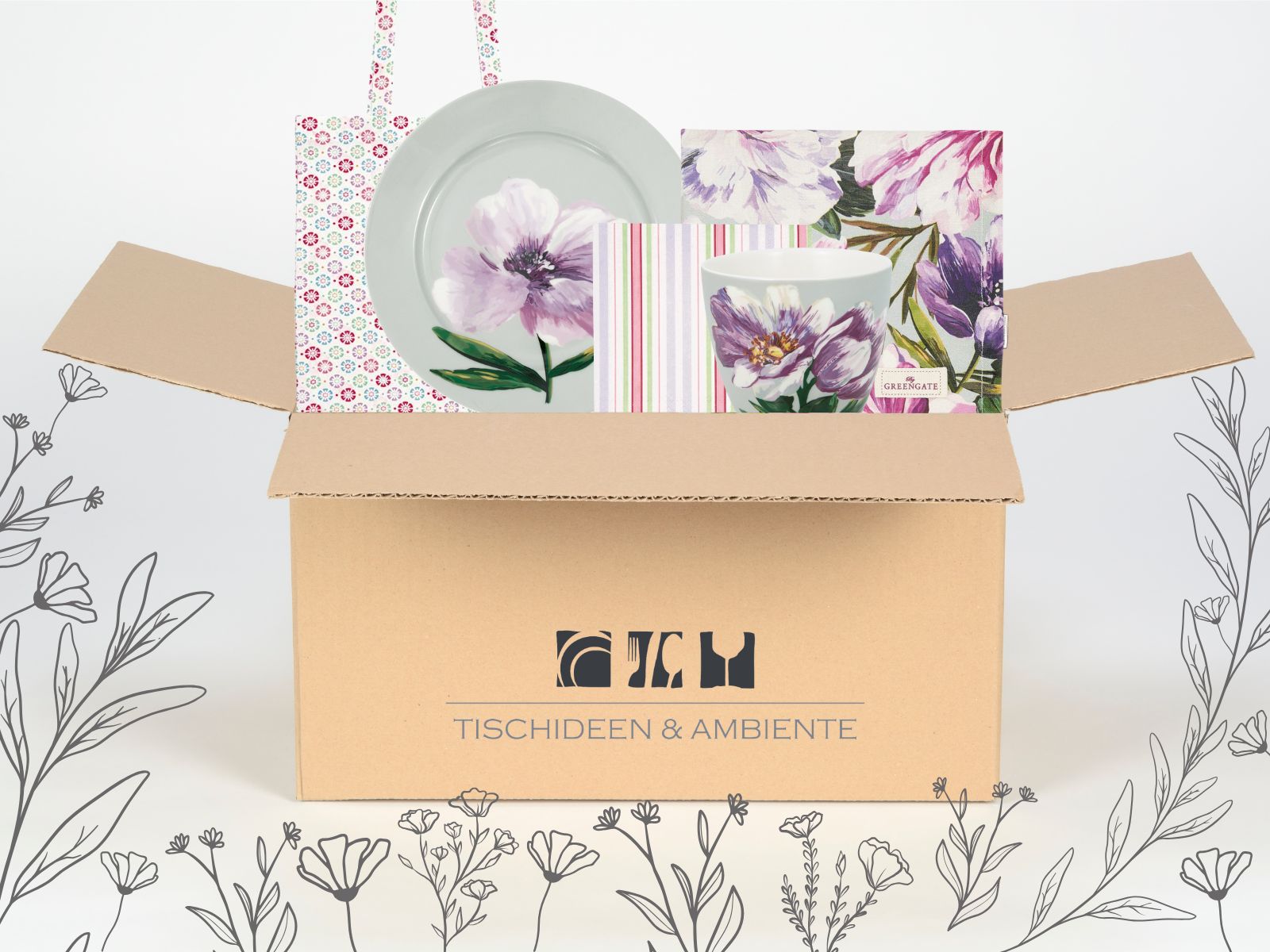 Greengate Geschenkbox Barbette Freisteller