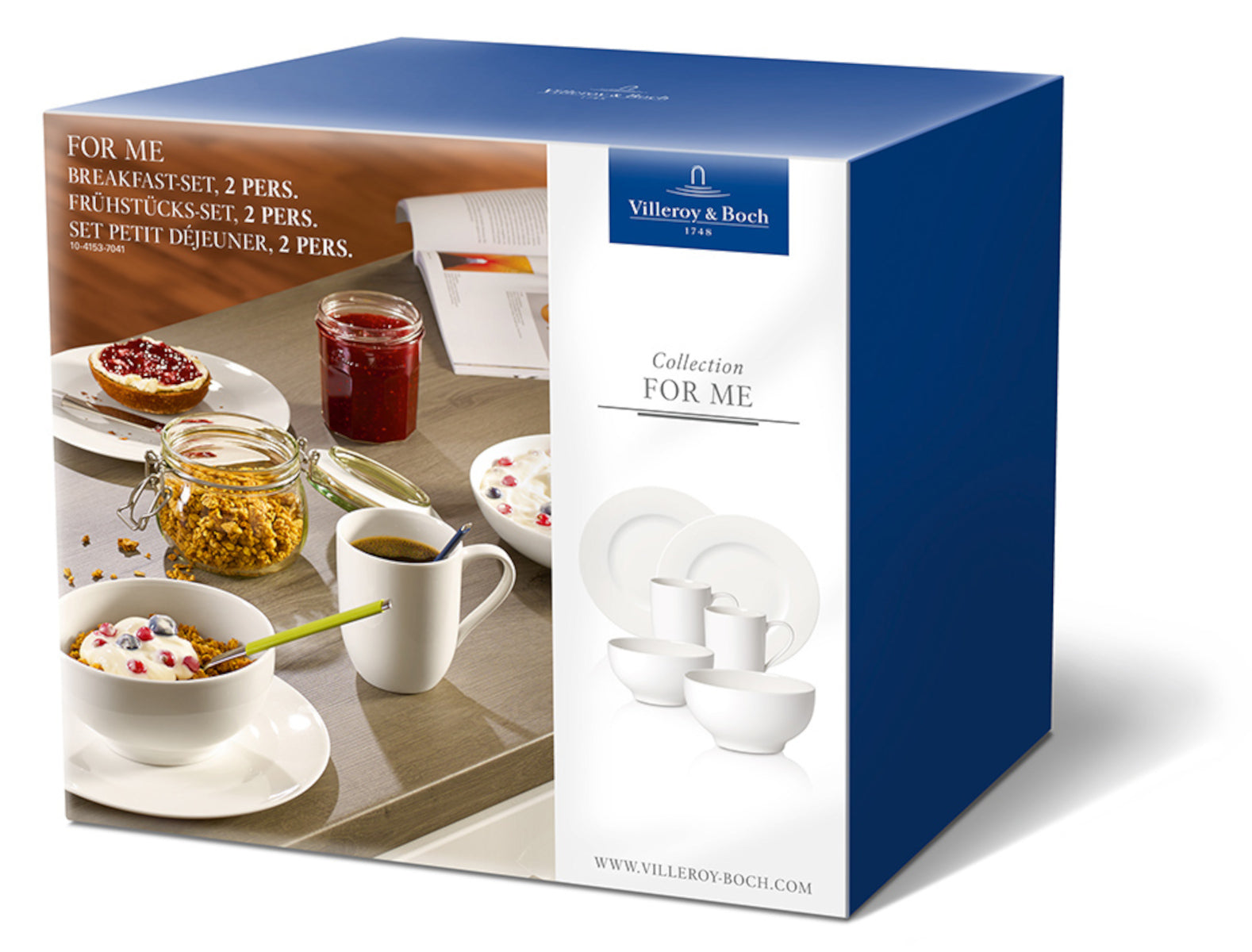 Villeroy & Boch For Me Frühstücks-Set 2 Personen Freisteller 2