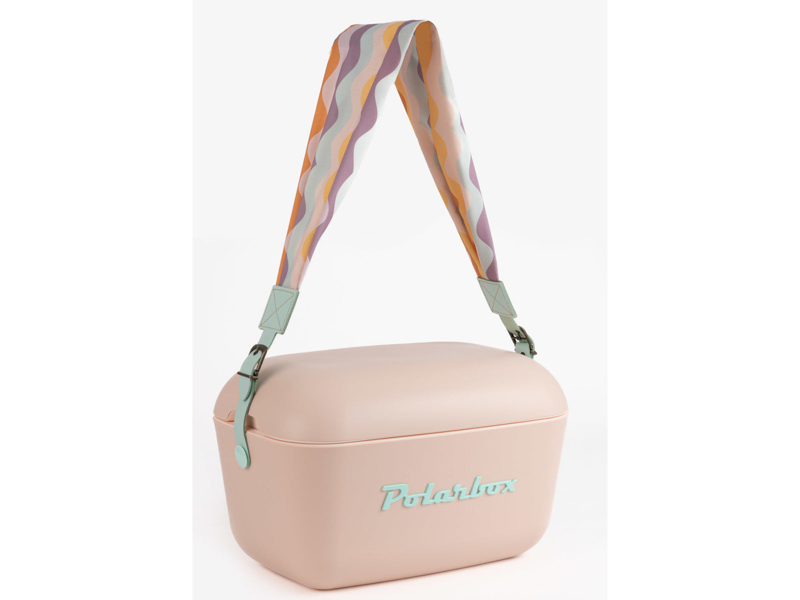 Polarbox Prinkstyle Strap Waves Cyan 91cm Freisteller 2