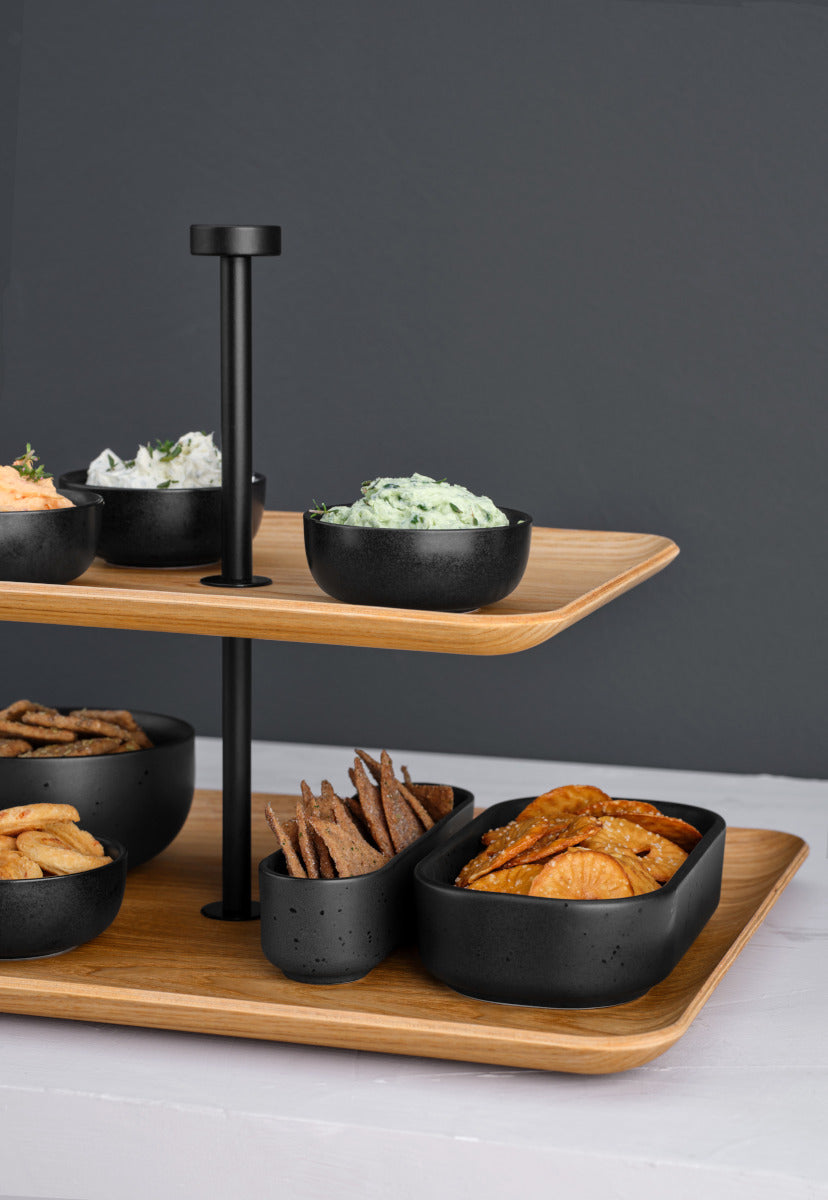 ASA Selection wood Etagere 2-stufig oval Lifestyle1