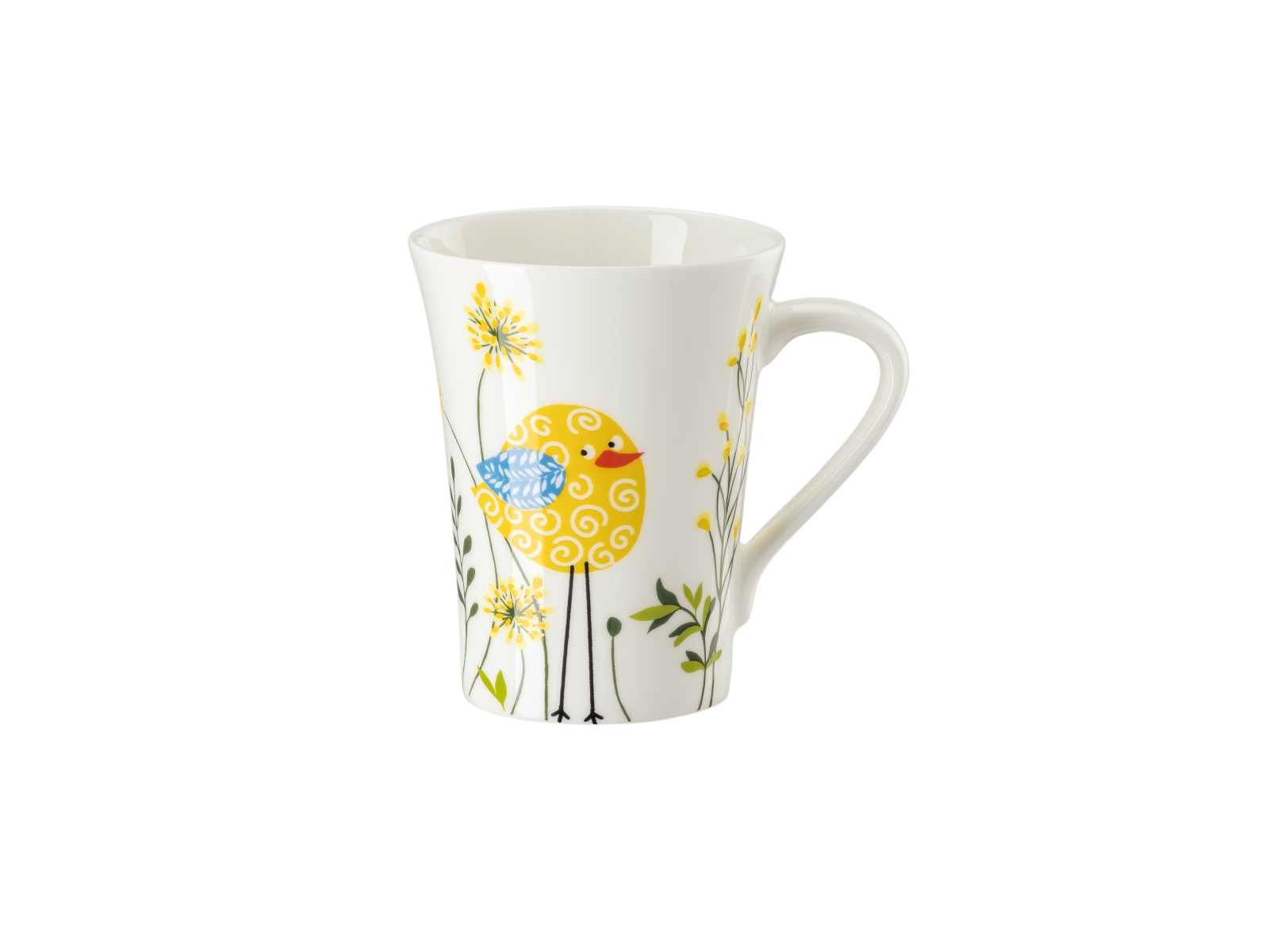 Hutschenreuther My Mug Birdie - Yellow Becher mit Henkel 0,4 l