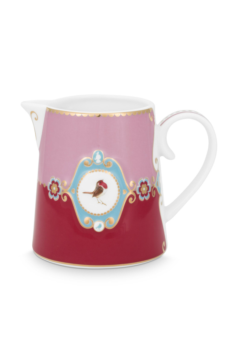 PIP STUDIO Love Birds Medallion Krug rot/pink 270ml