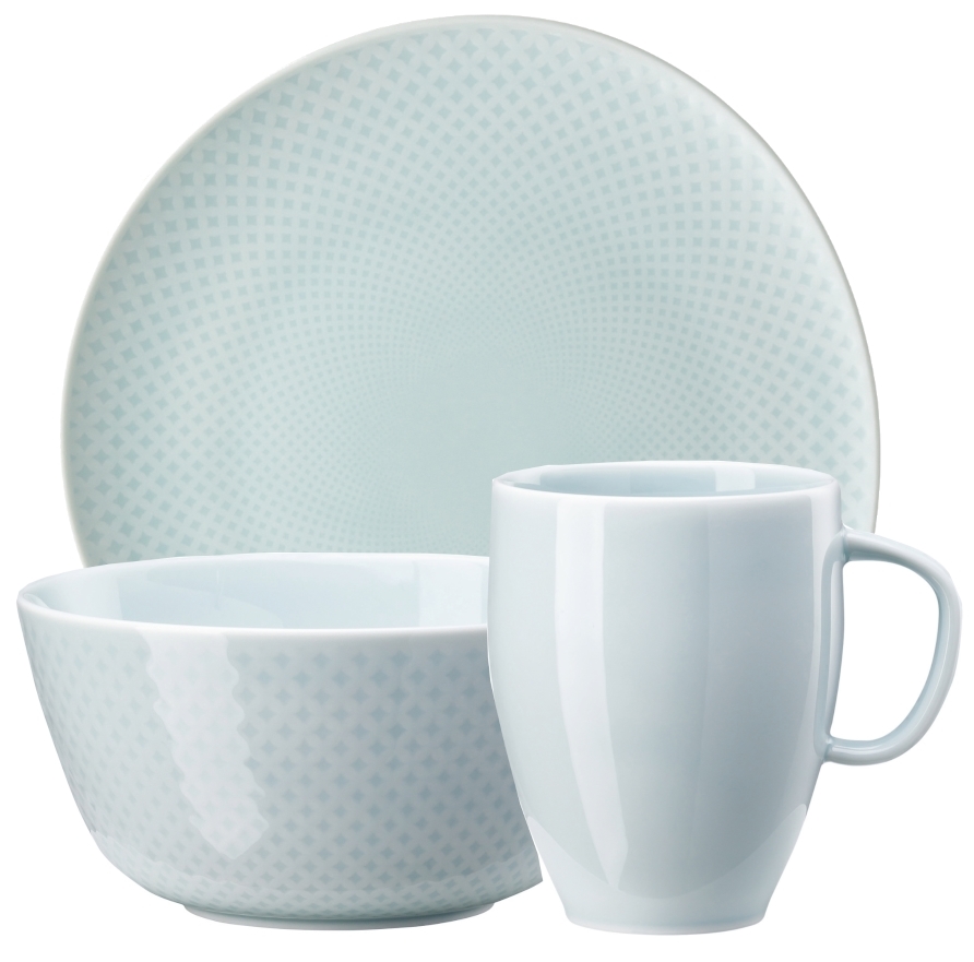 Rosenthal Junto Opal Green Frühstücksset 18tlg