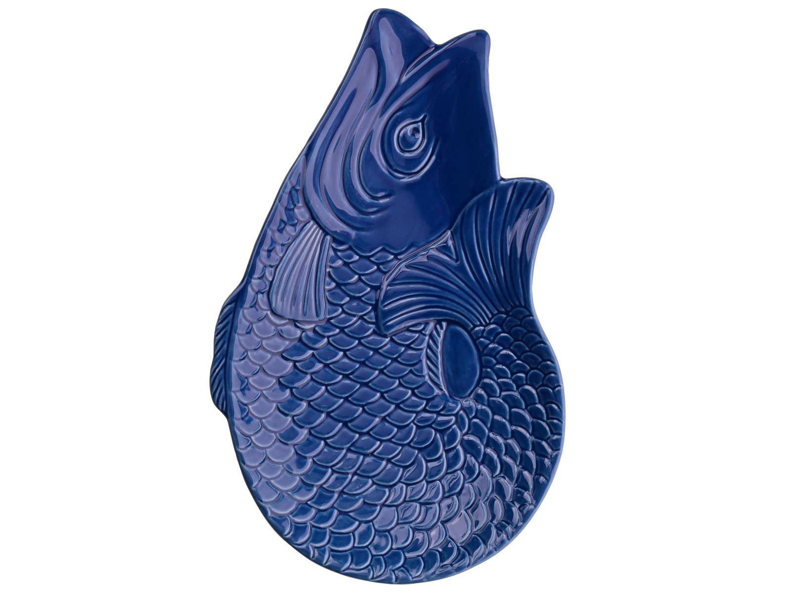 Giftcompany Monsieur Carafon Fisch Dekoteller azure 25,3x16cm