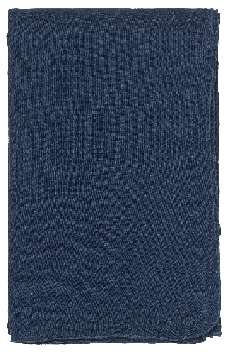 Broste Copenhagen Gracie Tischdecke Leinen Insignia Blue 200x160cm