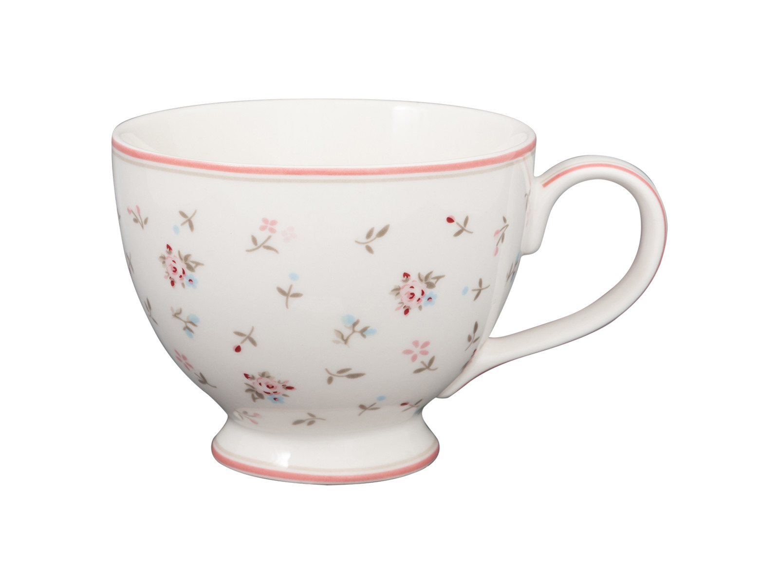 Greengate Junia Teetasse white 0,4l