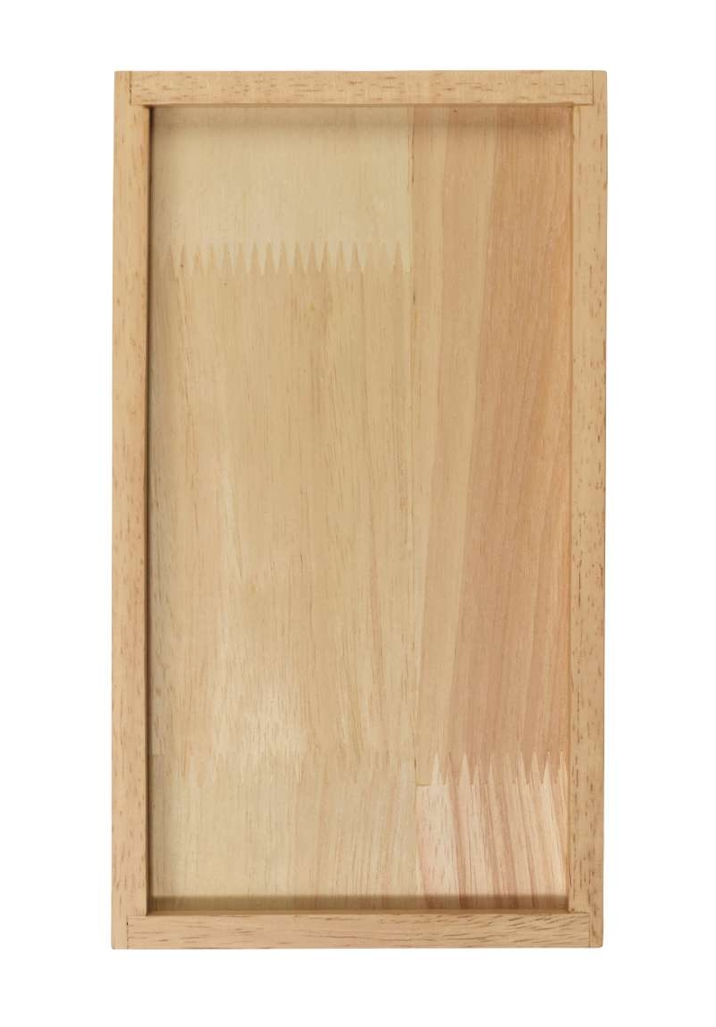 ASA Holztablett rechteckig natur 25 x 14 cm