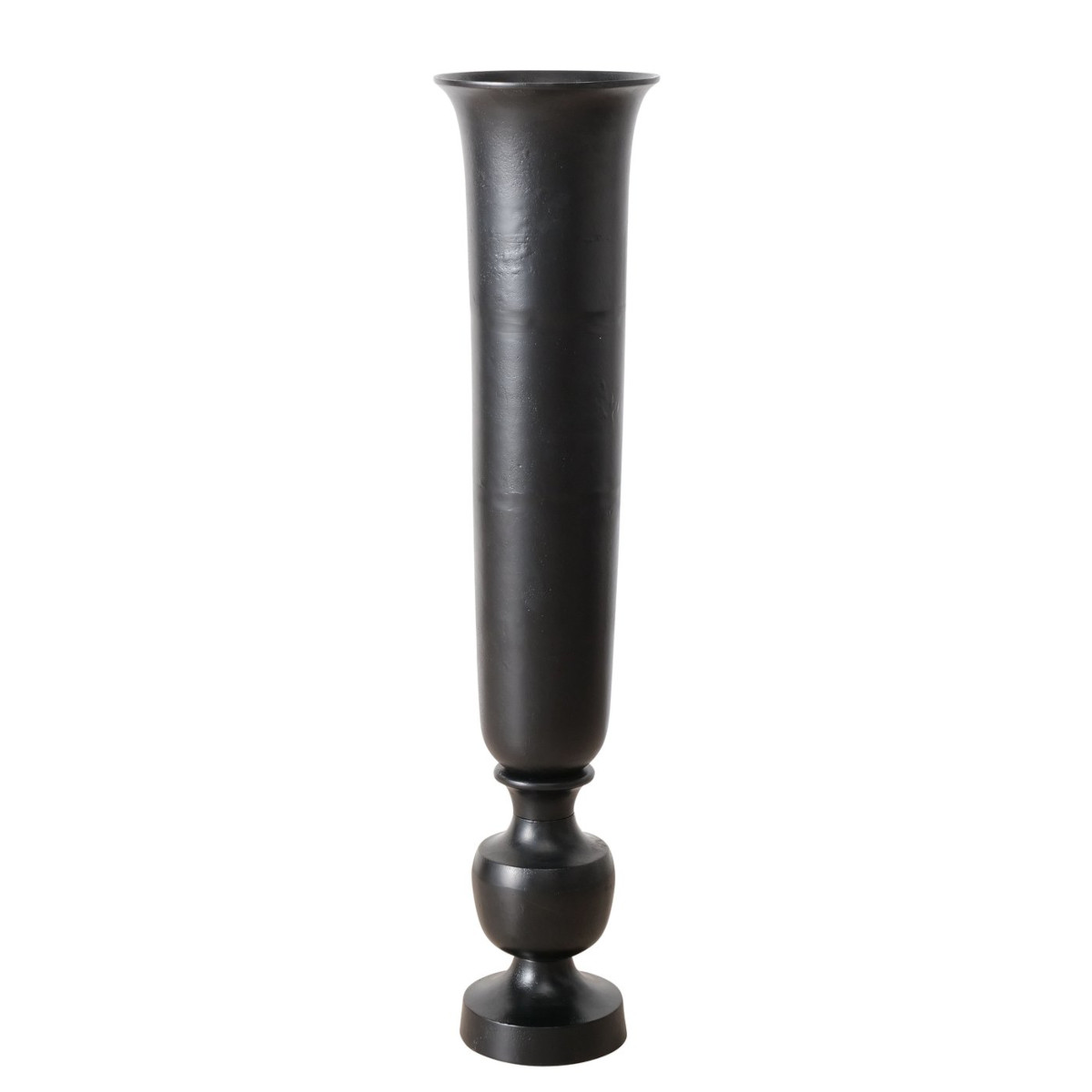 Boltze Basuma Vase schwarz matt 123cm (1 Stück)