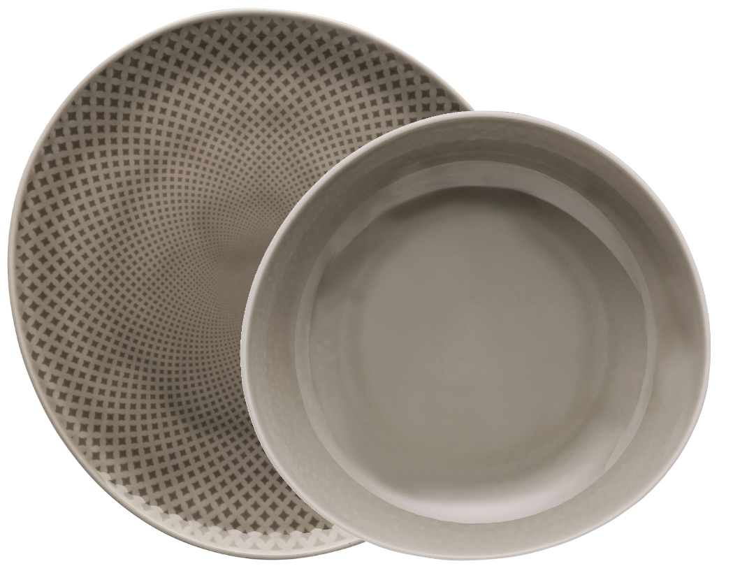 Rosenthal Junto Pearl Grey Tafelset 4tlg