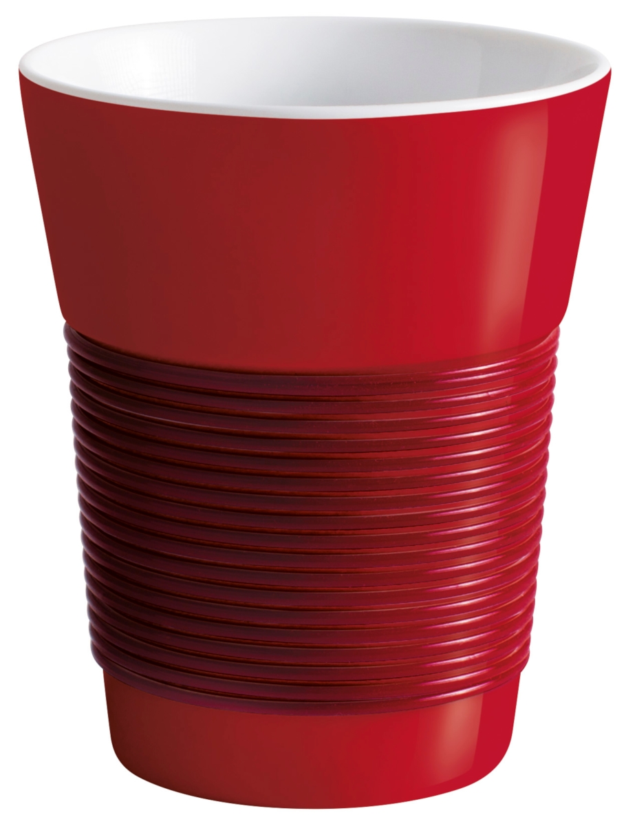 KAHLA cupit Magic Grip Becher dark cherry & red 0,35 l