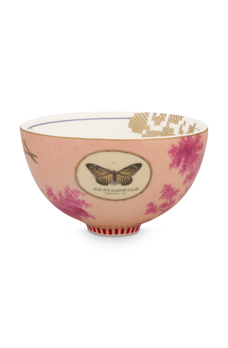 PIP STUDIO Heritage Bowl Painted Pink 12 cm