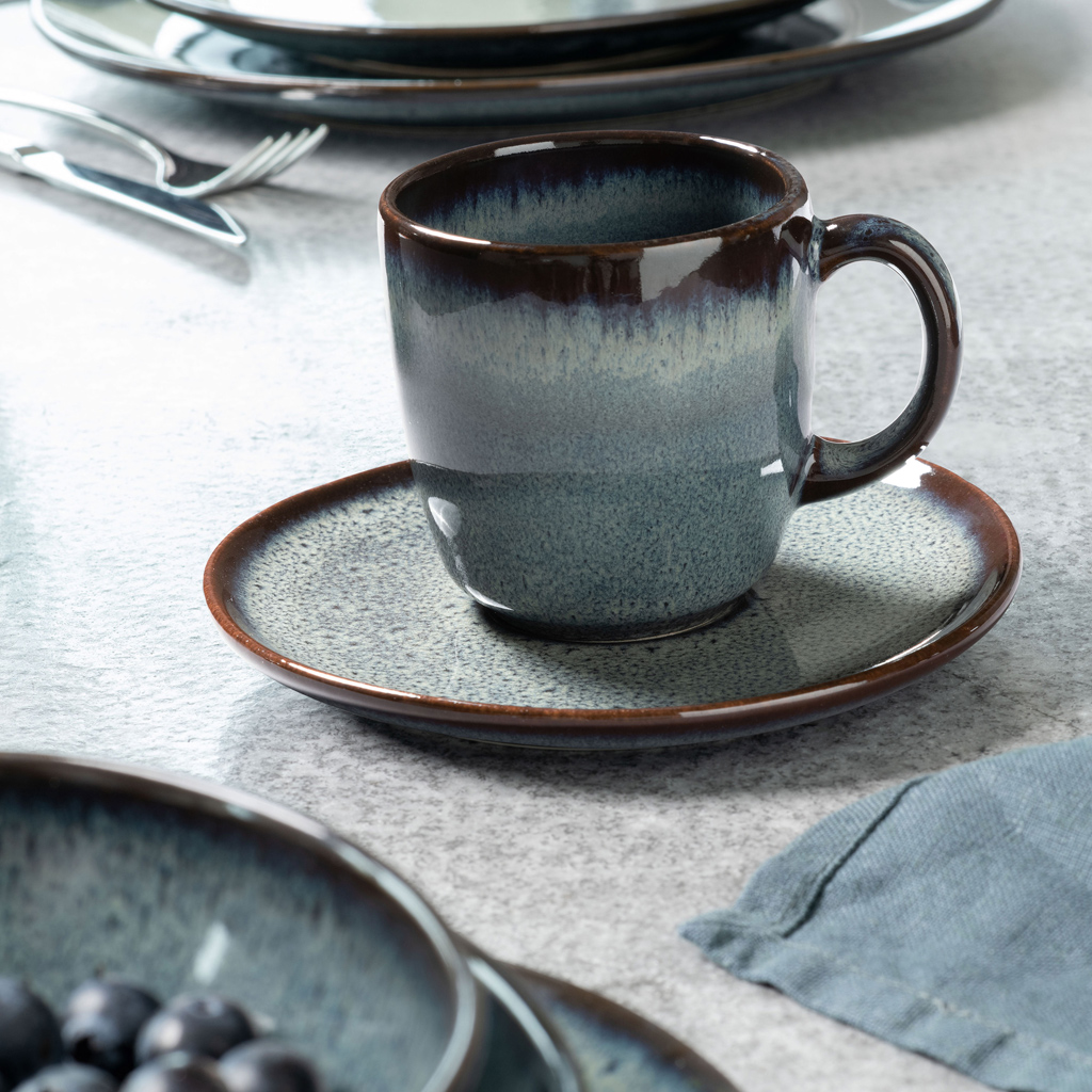 like Villeroy & Boch Lave gris Kaffeeobertasse