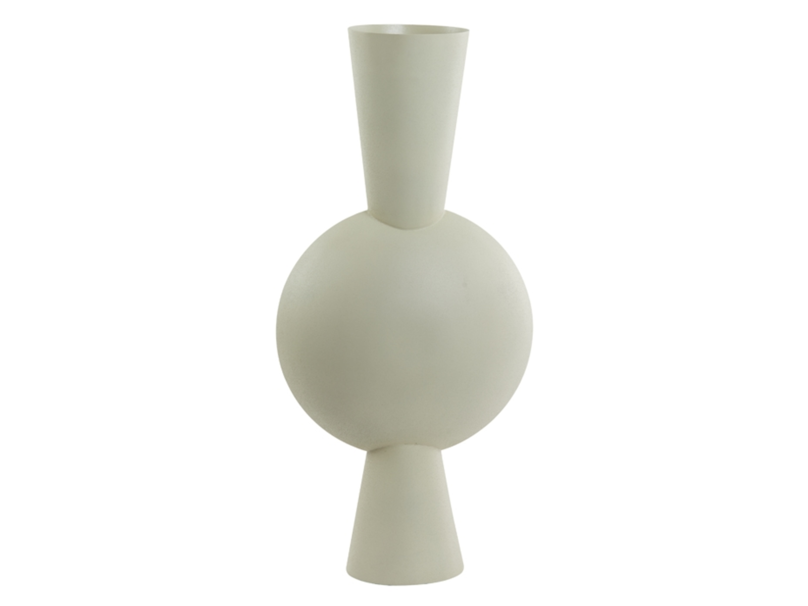 Light &amp; Living Kavandu Vase hellgrau 39,5 cm Freisteller 1