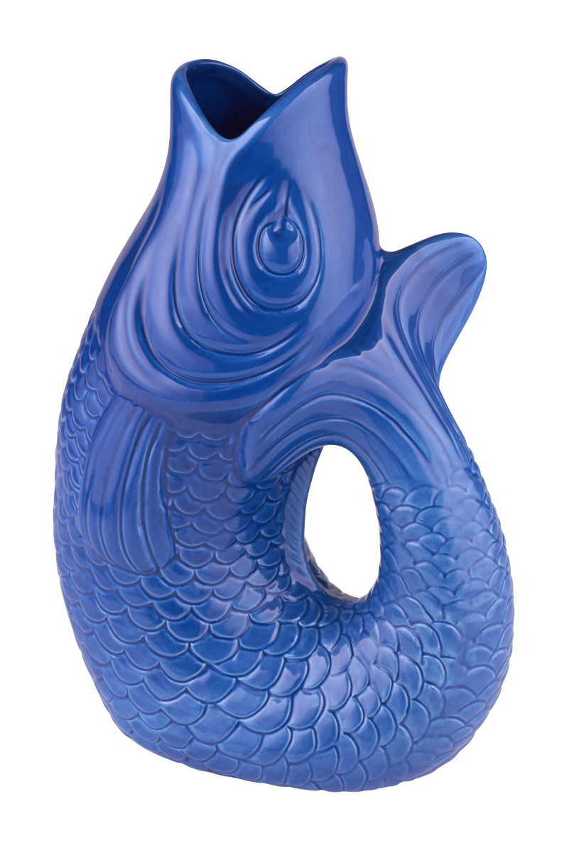 Giftcompany Monsieur Carafon Vase / Karaffe Fisch L azure 2,7l