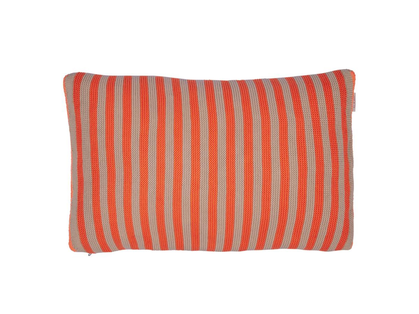 Bonsoir Stripe Kissen Cushion orange 40x60cm (1Stück) bh Freisteller 1