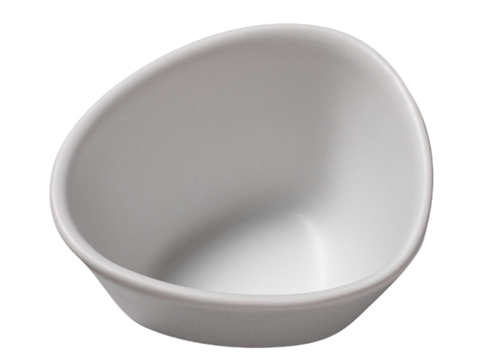 LIND DNA Curve Stoneware Bowl S off white