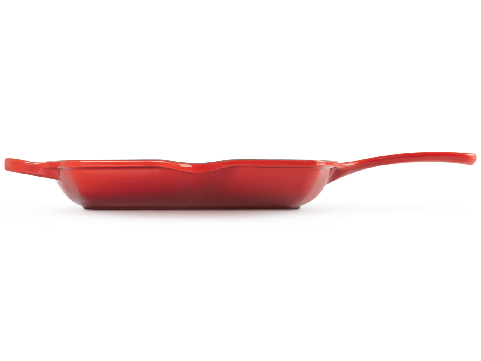 Le Creuset Grillpfanne Signature quadratisch kirschrot 26cm Freisteller 3