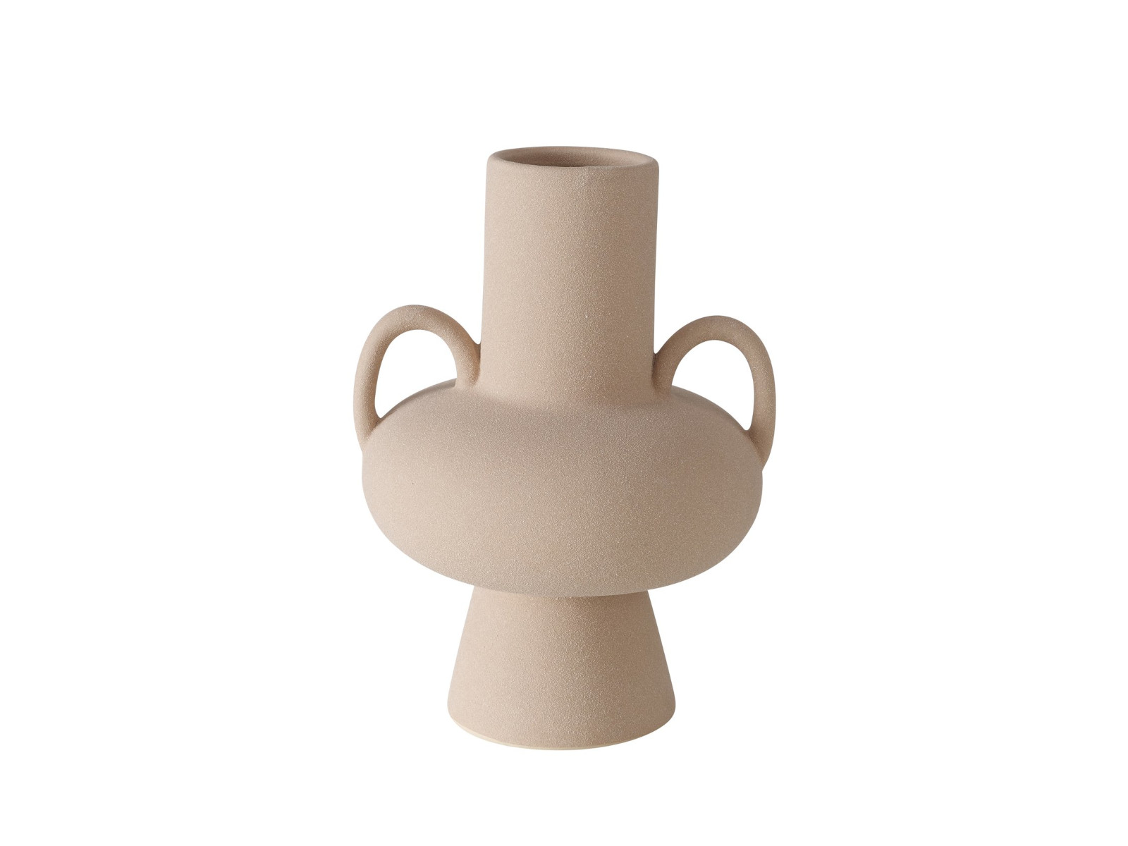 Boltze Stefanya Vase beige 23 cm Freisteller