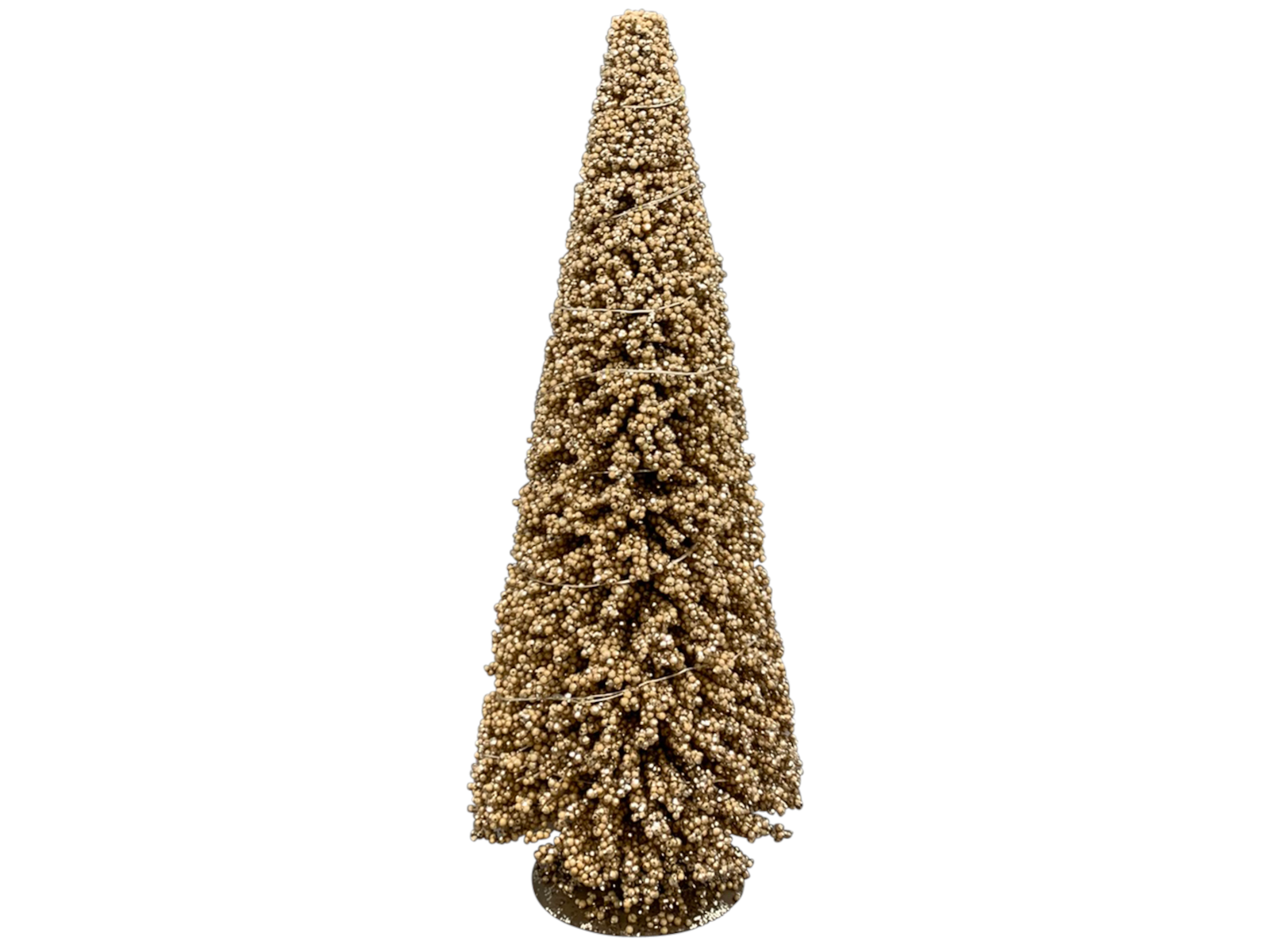 Exner LED Tannenbaum Luminère gold 15x15x40cm Freisteller2