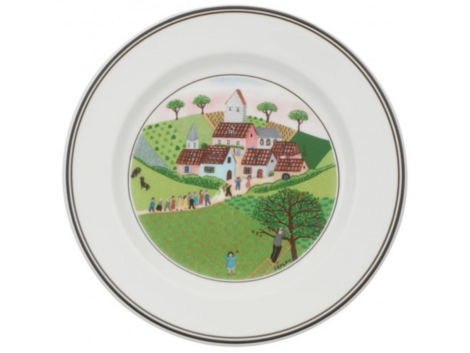 Villeroy & Boch Design Naif Brotteller Heirat 17 cm