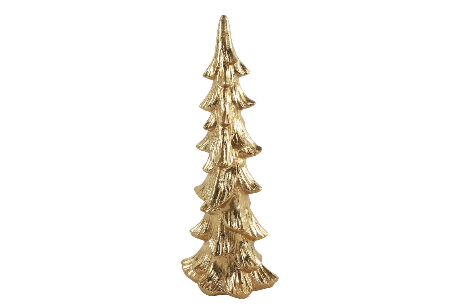 Decostar Ornament Baum Nordmann M gold 37cm