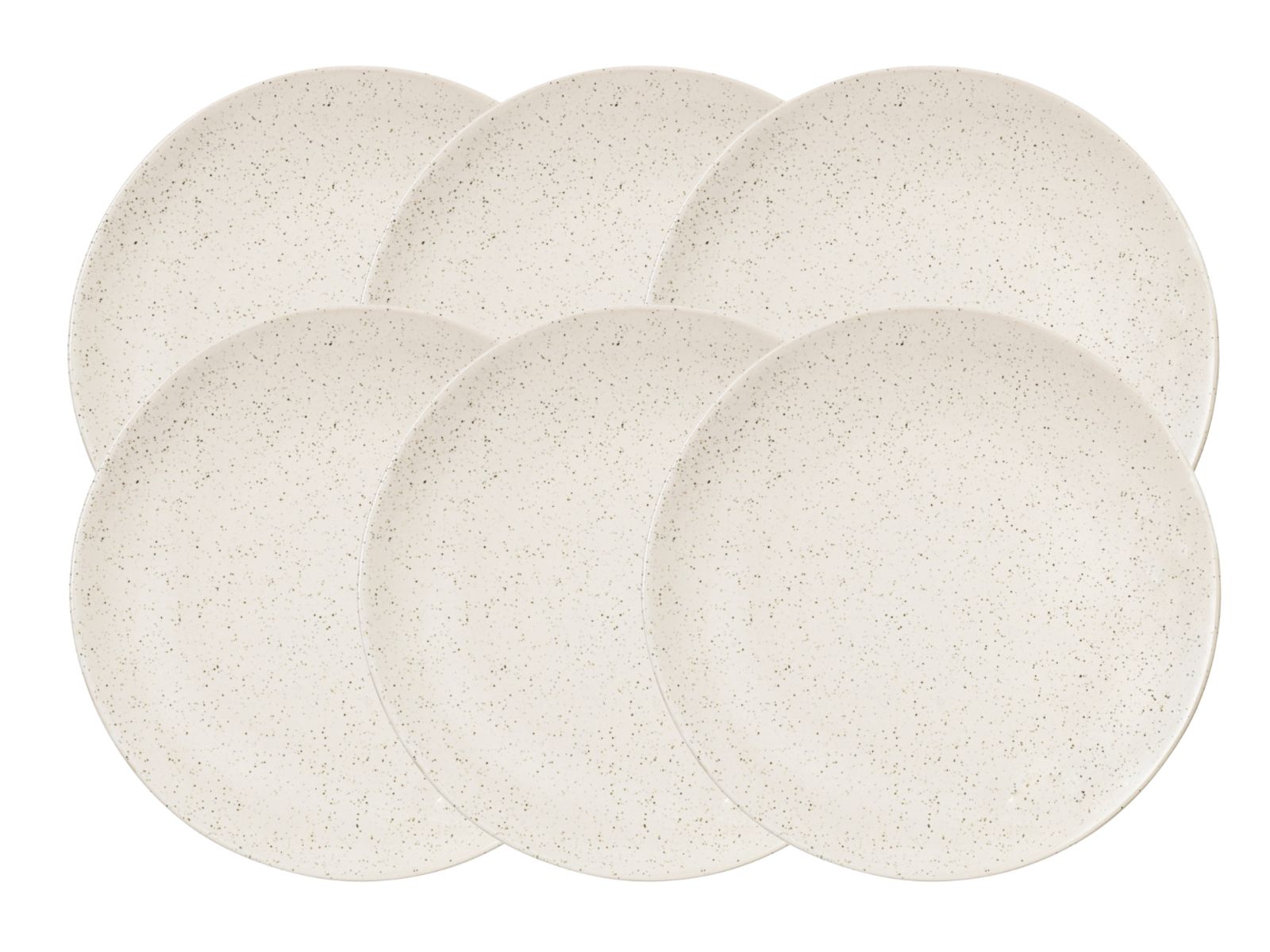 Broste Copenhagen NORDIC VANILLA Brotteller 15cm Set6