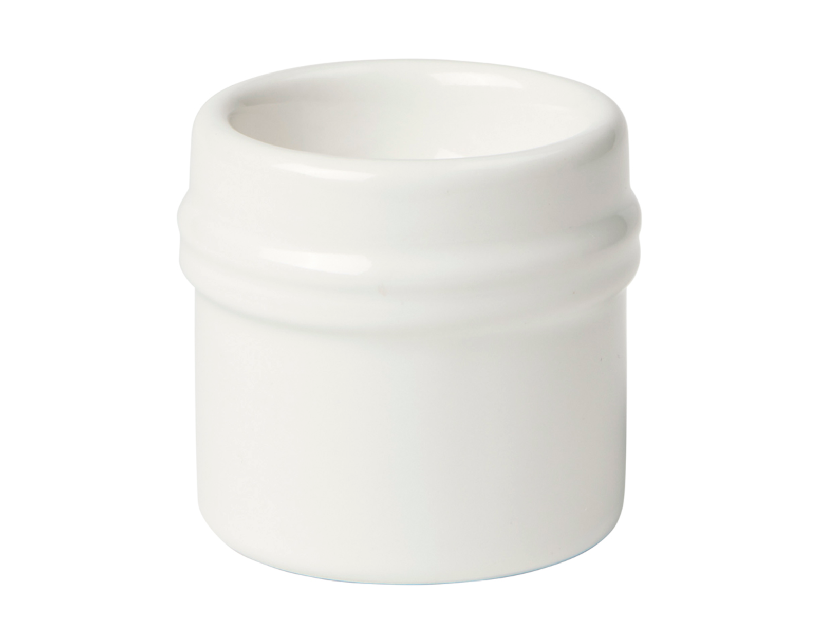 Broste Copenhagen Stevns Eierbecher chalk white 5cm Freisteller