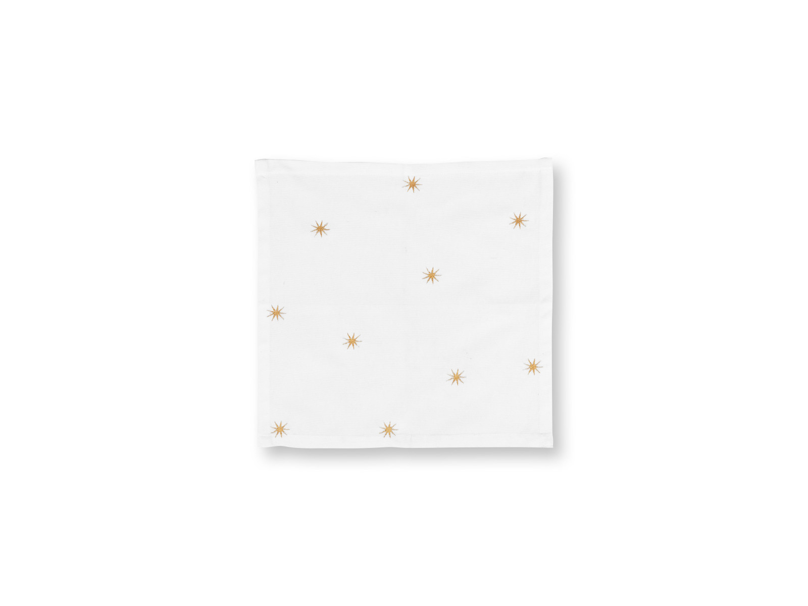 PIP STUDIO Dot Delight Servietten mit Stickerei Sterne gold 40x40cm Freisteller 2