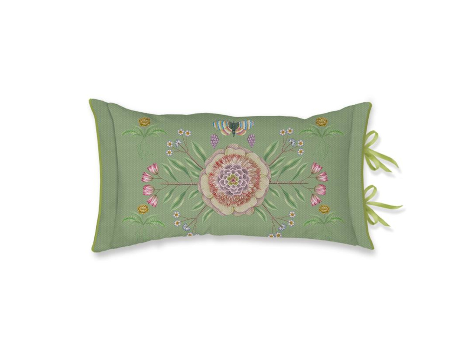 Bamboleo Kissen Cushion green 35x60cm (1Stück)