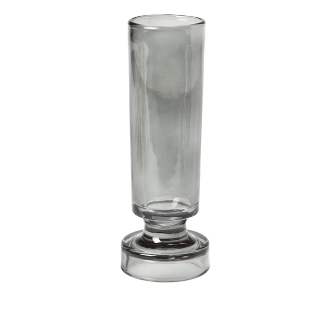 Broste Copenhagen 14498114 Petra Vase Glas Smoke Grey 17 cm 