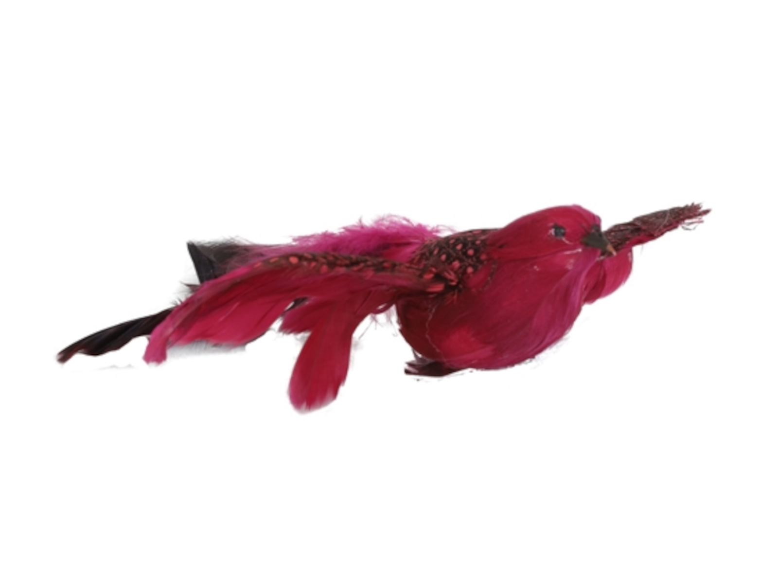 Light & Living BIRD Ornament cerise 28 x 15 cm