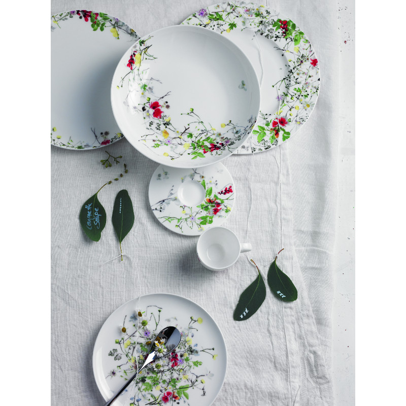 Rosenthal Brillance Fleurs Sauvages Suppen-Untertasse