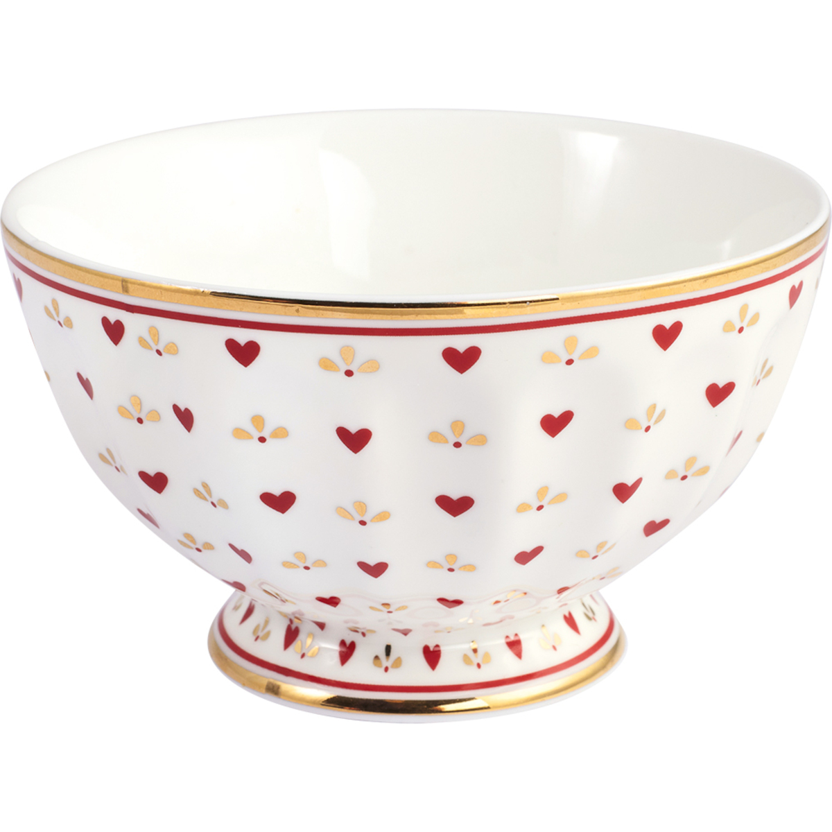 Greengate Layla French Bowl medium petit weiss 0,18l